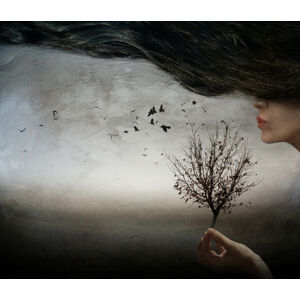 Umělecká fotografie Autumn mood, Elisaveta Jordanova, (40 x 35 cm)