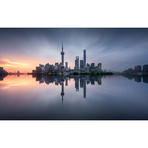 Umělecká fotografie Good Morning Shanghai, Jesus M. Garcia, (40 x 24.6 cm)