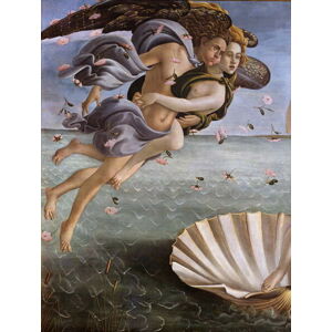 Botticelli, Sandro (Alessandro di Mariano di Vanni Filipepi) - Obrazová reprodukce The birth of Venus (detail), 1484, (30 x 40 cm)