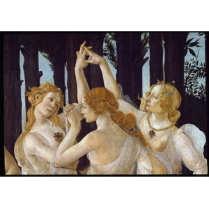 Obrazová reprodukce Spring (La Primavera), Botticelli, Sandro (Alessandro di Mariano di Vanni Filipepi), 40 × 26.7 cm