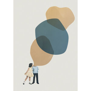 Ilustrace A thousand stories to tell, Maarten Léon, (30 x 40 cm)