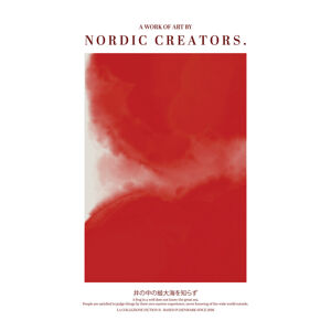 Ilustrace Red Japan, Nordic Creators, (30 x 40 cm)