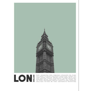 Ilustrace Col London 2, Finlay & Noa, (30 x 40 cm)
