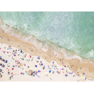 Umělecká fotografie Pastel Beach, Sisi & Seb, (40 x 30 cm)