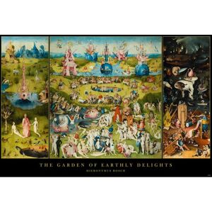 Plakát, Obraz - Garden of Earthly Delights, (91.5 x 61 cm)