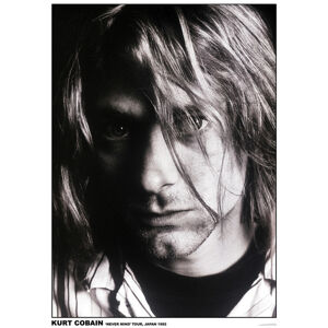 Plakát, Obraz - Kurt Cobain - Japan 1992, (59.4 x 84.1 cm)