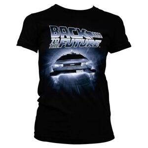 Tričko Back to the Future - Flying Delorean, XXL