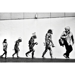 Umělecká fotografie Evolution, Tatsuo Suzuki, (40 x 26.7 cm)