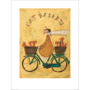Umělecký tisk Sam Toft - Cat Baskets, (30 x 40 cm)