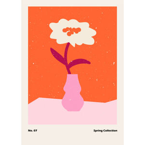 Ilustrace Spring Flower #07, NKTN, (30 x 40 cm)