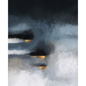 Ilustrace Cloudburst, Elisabeth Fredriksson, (35 x 40 cm)