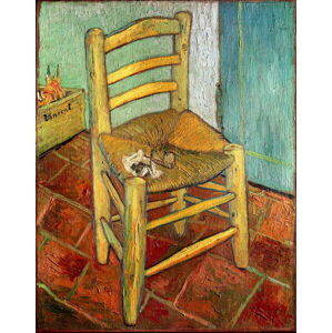 Obrazová reprodukce Vincent's Chair, 1888, Vincent van Gogh, 30 × 40 cm