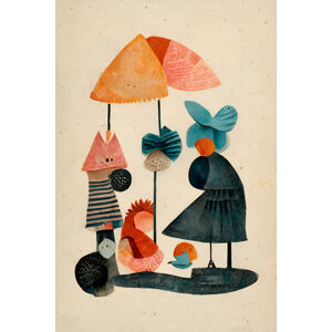 Ilustrace Granny And Friends, Treechild, (26.7 x 40 cm)