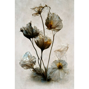 Ilustrace Crystal Flowers, Treechild, (26.7 x 40 cm)