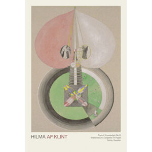 Obrazová reprodukce Tree of Knowledge Series (No.6 out of 8) - Hilma af Klint, (26.7 x 40 cm)