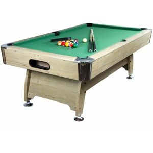 GamesPlanet® 7307  pool billiard kulečník s vybavením, 7 ft