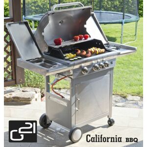 G21 California 23921 Plynový gril BBQ Premium line, 4 hořáky + zdarma redukční ventil