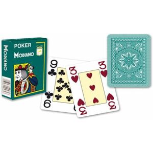 Modiano 4188 100% plastové karty 4 rohy - Zelené