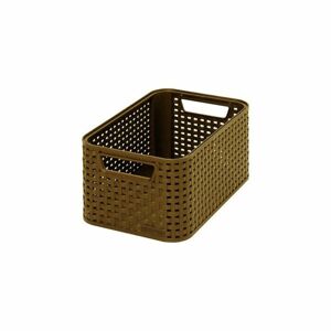 CURVER Úložný box "RATTAN STYLE2"- L - dark mocha