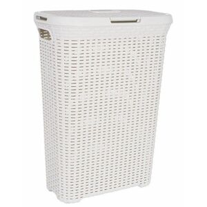 CURVER STYLE RATTAN 30461 Koš na prádlo 40 l krémová