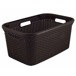 CURVER RATTAN STYLE 30476 Koš na prádlo 45 l hnědý