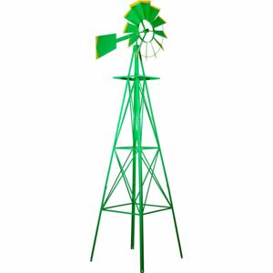 Tuin Větrný mlýn v US stylu - zelená 245 cm