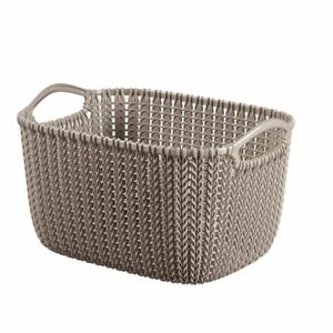 CURVER 226167 Košík KNIT 8L - hnědý (03674-X59)