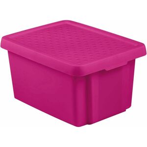 CURVER Úložný box s víkem 16L - fialový R41135