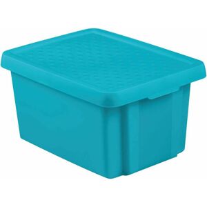 CURVER Úložný box s víkem 16L - modrý R41137
