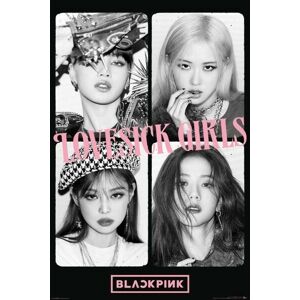 Plakát, Obraz - Black Pink - Lovesick Girls, (61 x 91.5 cm)