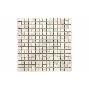 Divero Garth 91 Mramorová mozaika krémová 30 x 30 cm 1 m²