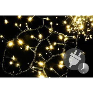 Nexos  47227 Vánoční LED osvětlení 500 diod - bohatý řetěz - teple bílá 10 m