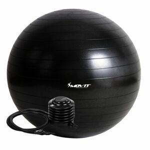 MOVIT 54098 Gymnastický míč s pumpou - 85 cm - černý