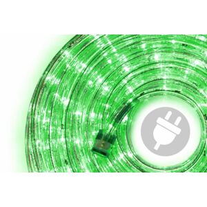 Nexos 586 LED světelný kabel 10 m - zelená, 240 diod