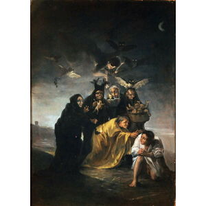 Francisco de Goya - Obrazová reprodukce Exorcism or witches, (26.7 x 40 cm)