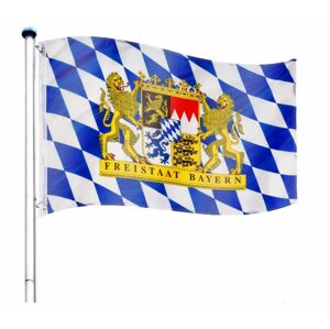 Tuin Bayern Vlajkový stožár vč. vlajky - 650 cm