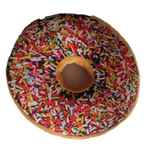 JAHU Polštář Donut 3D - barevný