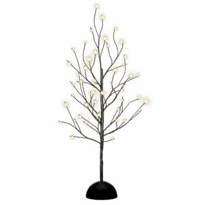 Nexos 64262 Dekorativní LED světelný strom s 48 LED, 60 cm - černý