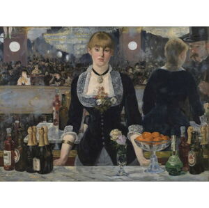 Manet, Edouard - Obrazová reprodukce A Bar at the Folies-Bergere, 1881-82, (40 x 30 cm)