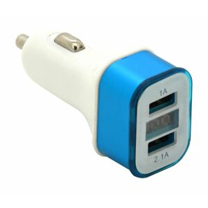 Compass - Zástrčka KOMBI - USB, voltmetr, ampérmetr (1,0+2,1A) 07428