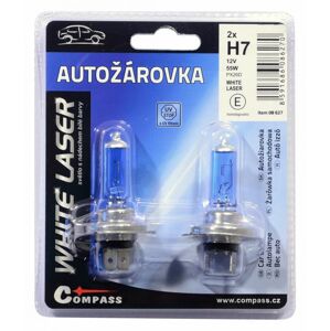 Compass White Laser H7 PX26d 12V 55W 2ks