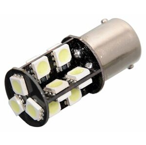 Žárovka 19 SMD LED 12V Ba15S s rezistorem CAN-BUS ready bílá