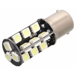 Žárovka 27 SMD LED 12V Ba15S s rezistorem CAN-BUS ready bílá