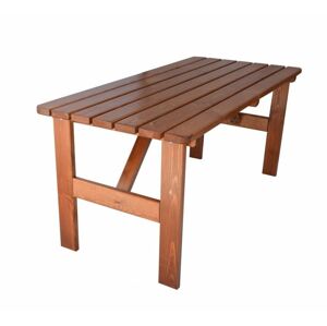 Tradgard Zahradní dřevěný stůl Viking - 150 cm, lakovaný