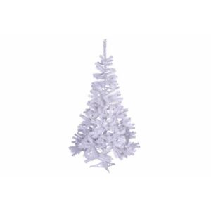 Nexos  32993 Umělý vánoční strom s třpytivým efektem - 120 cm, bílý