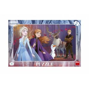 Puzzle deskové Ledové království II/Frozen II 29,5x19cm 15 dílků