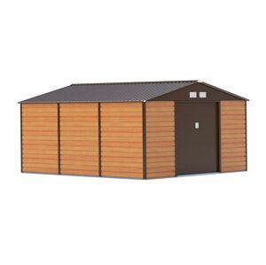 G21 71248 G21 Zahradní domek - 340 x 382 cm, hnědý
