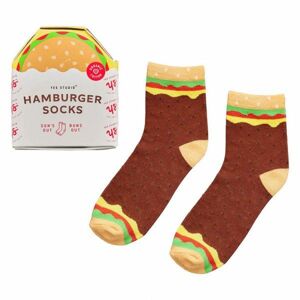 Ponožky- motiv hamburger