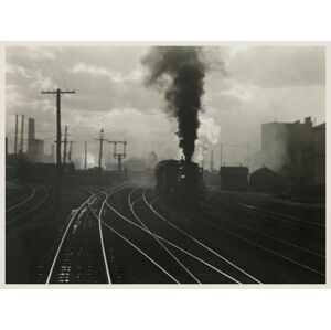 Umělecká fotografie The Hand of Man (The Steam Train) - Alfred Stieglitz, (40 x 30 cm)