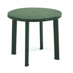 Tradgard Plastový stůl TONDO - zelený